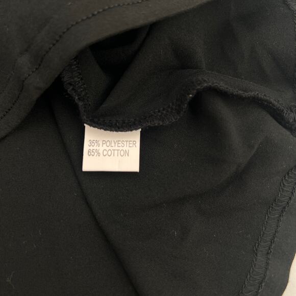 Roshop Women's Freedom Logo Short Sleeve V-neck Black T shirt size L - Picture 7 of 7